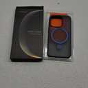 TORRAS Ultra-Magnetic Ostand for iPhone 15 Pro Case, [Compatible with MagSafe] [Flexible Stable Stand] Military-Grade Protection Translucent Slim Anti-Scratch Ring Kickstand, Navy Blue 6.1"