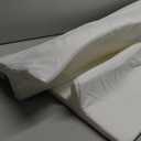 12" Extra Wide Split King Gap Filler for Adjustable Bed, Bed Bridge Twin to King Converter with Washable Cover, Close The Gap (0-3"),White