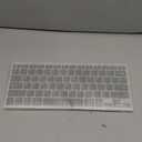 OMOTON 2.4G Wireless Keyboard, Ultra-Slim Compact Mini Keyboard with Type-C & USB-A Receiver, Compatible with Desktop Laptop Tablet PC Smart TV and Windows 11/10/8/7 - Grey