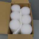 Comfyanno Under Door Draft Stopper - Bottom Door Gap Filler & Seal - Fits 30 to 36 Door, Block Cold Air, Noise, Sound, Wind, Bugs, Easy to Install, Double Side Block, No Adhesive, White (36 Inch (Pack of 1)