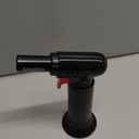 Sondiko Butane Torch Lighter with Visible Fuel Window, Refillable Soldering Torch with Adjustable Flame for Welding, Resin Art, Industrial(Butane Gas Not Included) (Black 2)