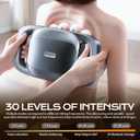 Massager.16 deep Tissue Massage Heads, 30 Speed Settings.Effectively relieves Shoulder,Neck, and Back Pain,Suitable for Families and sedentary Office Workers.