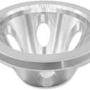 Short Water Pump Pulley Single Groove SWP For Chevy SBC 283 305 327 350 383 400 1955-1968 Polished Aluminum