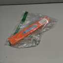 Reflective Dog Collar with AirTag Holder for Large Dogs Soft Nylon Blue Sized L