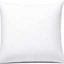 JIEITIVE Throw Pillow Inserts Hypoallergenic Premium Pillow Stuffer Square Form for Decorative Pillow Covers Cushion Set of 1-20 x 20 Inches