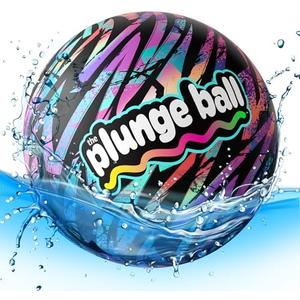 Plunge Ball - Pool Toys - Swimming Pool Games for Kids, Adults and Family - Water Balls - Water Toys for Kids Ages 8-12 - Teens, Boys Fun Stuff - Swim Balls Sports Accessories (9 Inch)