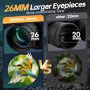 20x52 Binoculars for Adults High Powered - HD Large View Binoculars with Low Light Vision - Professional Binocular for Bird Watching Hunting Travel Cruise Outdoor Sports - Gifts for Women