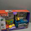 Fisher-Price Baby & Toddler Toy Laugh & Learn Learning Kitchen Playset with Music Lights & 5 Play Pieces for Kids Ages 6+ Months, Compact