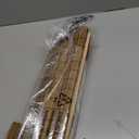 UNISHADES Cordless Bamboo Roman Shades for Windows, Blinds Size (30.5" W 64" H) Colour (Highfield Teak)