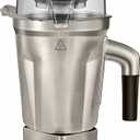 64-ounce Stainless Steel Container for Blender Pitchers, Compatible with Stainless Steel Container, for 5200 A3500 750 X5 E320 and Other Full-Size Blenders, Durable, BPA-Free