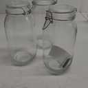ComSaf Large Mason Jars 64oz Half Gallon 3 Pack, Wide Mouth Mason Jars with Lids and Seal Bands, Glass Canning Jars for Pickling, Jam, Jelly, Salad, Desert, Shower Wedding Favors