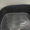 Arm & Hammer Rimmed Cat Litter Box with High Sides and Microban, Made in USA