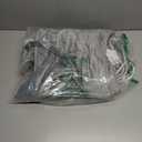 Warm Foot Warmer, Electric Heating Foot Warmer, Single Foot Warmer, Plug-in Portable Washable Wet Blanket, Heating Blanket (UL 120V, Double Foot Warmer - Silver Grey)