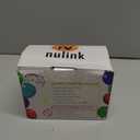 Nulink Electric Balloon Pump, Portable Electric Balloon Blower Machine Balloon Air Pump Dual Nozzle 110V 600W Balloon Inflator for Party Decorations (Rose red)