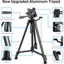 Tripod Stand for Nex Playground Console, Adjustable Height Stable Holder for Nex Playground Accessory, Aluminum Professional Tripod for Camera/Phone/Projector