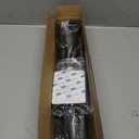 Matte Black Shower Curtain Rod 31-79 inches with Holders, Stainless Steel Shower Rod & Tension Rod, Adjustable Tension Shower Curtain Rod for Bathroom, Windows, Closet