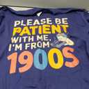 Please Be Patient with Me 1900S Shirt Funny Vintage Old T-Shirt, Dark Blue, 3XL