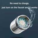 3-Color Temperature Sensitive Gradient LED Water Faucet Light - Color Changing Faucet Tap for Kitchen and Bathroom