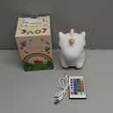 One Fire Unicorn Night Light for Kids, 16 Colors & Remote Control Baby Night Light, Rechargeable Unicorn Lamp, Cute Gifts for Kids Gifts Teen Girl Gifts