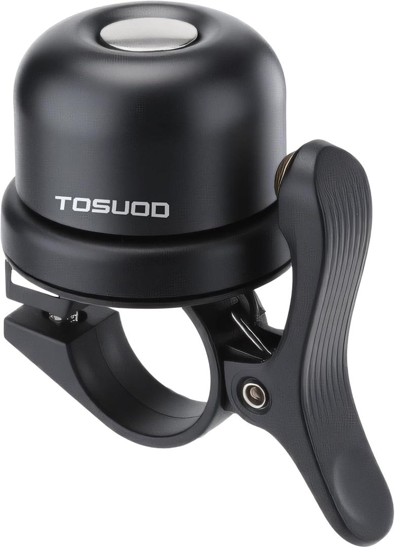 Bike Bell Hidden Waterproof Bike GPS Tracker Mount Holder Bike Bell Anti-Theft for Adults Suitable for 0.87''/22.2, 1''/25.4, 1.25''/31.8mm Diameter Handlebar