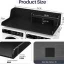 Washer Dryer Countertop with Power Outlet, 54"W x 27.5"D Laundry Countertop