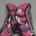 APEXUP Weighted Vest with 20lbs Weights and Reflective Stripe, Weight Vest Men Women for Workout, Strength Training, Running (Pink, 20lbs)