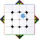 GAN 460 M Speedcube, 4 x 4 Speed Cube, Puzzle Toy, Stickerless