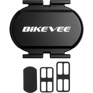 Cadence & Speed Sensor for Cycling, Wireless Bluetooth & ANT+ RPM Sensor for Road, Spin & Indoor Bikes, Compatible with Zwift