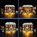 VONADO Led Light Kit Compatible with Lego Home Alone Exclusive 21330 Building Set (No Model), Led Decoration Lighting Set Compatible with Lego Ideas 21330 for Adults