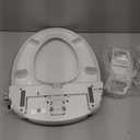 Brondell Bidet Toilet Seat Non-Electric Swash Ecoseat, Fits Elongated Toilets, White - Dual Nozzle System, Ambient Water Temperature - Bidet with Easy Installation