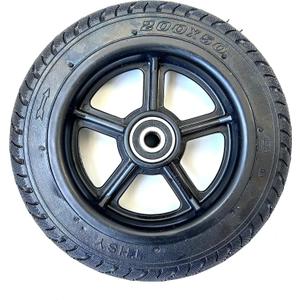 8 Inch Wheel 8" Solid Tire Wheel Electric Scooter Aluminium Wheel 200x50 Wheel Replacement EScooter Part