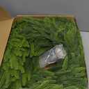 24" Norfolk Pine Wreath for Front Door, Real Touch Norfolk Pine Wreath Artificial Green Wreath Greenery Realistic Wreath Holiday Decoration for Home Decor