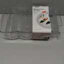 Oggi Bottle Rack for Wine, 6 Bottle Wine Storage - Stackable Wine Rack, Secure Stack Tabs. Water Bottle Storage, Wine Bottle Holder for Kitchen, Cabinet, Fridge - Each Rack Holds 3 Bottles, 2 Pack (4pc. New)