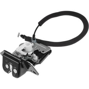 X AUTOHAUX Rear Liftgate Door Lock Actuator with Cable for Dodge Grand Caravan 2008-2017 for Dodge Journey 2009-2018 for Jeep Grand Cherokee 08-13 Tailgate Latch Assembly No.4589243AB Black
