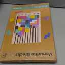 Wooden Stacking Puzzle Toy 3D Wooden Russian Puzzle for Kids, Montessori Wood Stacking Blocks Colored Family Brain Teaser Activity, Giant Block Board Toys for Toddlers 3-6 Years (Colorful)