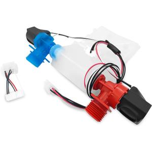 WTW4800XQ4 WTW4800BQ1 11025102310 MVWC200BW1 Washer Water Inlet Valve Fit for Whirlpool Kenmore Maytag WTW4900BW0 WTW4900BW1 WTW4800BQ0 RTW4640YQ1 NTW4700YQ0 CAW9244BW0 NTW4750BQ0 NTW4750BQ1