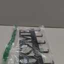 WIPHANY Metal Key Holder Hooks Organizer Rack 5.9x13 inches Wall Mounted Decor for Entryway Front Door Kitchen Hallway Garage Mudroom Office with Screws and Anchors