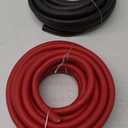 2 Gauge Battery Cable, 15FT Red + 15FT Black 2 AWG Welding Cable, Stranded Oxygen-Free Copper Wire for Automotive, Battery, Solar, Marine and Generator