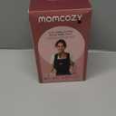 Momcozy Baby Carrier - Ergonomic, Cozy and Lightweight Carrier for 7-45lbs, Effortless to Put On, Ideal for Hands-Free Parenting, Enhanced Lumbar Support, Purehug for Infant to Toddler, Black