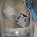 TRALT Ergonomic Office Chair - Desk Chair with Wave High Back Adjustable Lumbar Support Computer Chair - Gaming Chairs Mesh Backrest and PU Leather Seat for Home Reading Chairs to Adults(Beige)