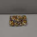 WILLBOND 9 ft Gold Assorted Christmas Ball Garland Ball Ornaments Hanging Baubles Ornament for Xmas Christmas Tree Fireplace Wreath Indoor Outdoor Home Office Decoration