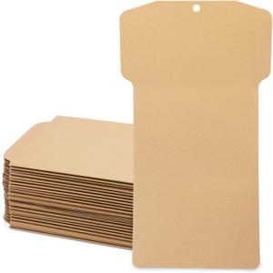 Bright Creations Brown Adult Cardboard Shirt Form for T Shirt Display - 17 x 30 in (24 Pack)