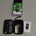 Breathalyzer, 2026 Upgraded Alcohol Breathalyzer Tester with USB Rechargeable & LCD Display, Portable Personal Breathalyzer for Home and Travel Use (Includes 10 Mouthpieces) (Black)