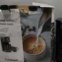 BLACK+DECKER 12-Cup Digital Coffee Maker, Programmable, Washable Basket Filter, Sneak-A-Cup, Auto Brew, Water Window, Keep Hot Plate, Black