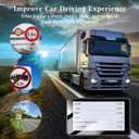 2026 Upgraded GPS Navigation for car,Truck GPS Commercial Drivers,16G 7" Pre-Installed North/South America Map,Voice Turn Direction Guidance,Free Lifetime Map Update,Custom Truck Routing
