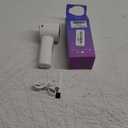 Fabric Shaver, Lint Remover Rechargeable, Electric Portable Sweater Defuzzer with 3 Speeds, 6 Leaf Blades, Digital LED Display to Remove Pilling for Clothes, Furniture, Sweater, Couch, Blanket (White)