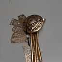 VioraWhite Tiki Wind Chimes Outdoor Decoration for Women Men Mom Wife Grandma Tiki Gifts Memorial Metal Wind Chimes for Outside Indoors, Lawn, Patio, Home, Porch, Yard Decor, Garden Decor