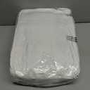 MATBEBY Olympic Super Queen Size Mattress Pad - Cooling Breathable Mattress Topper, Quilted Fitted Mattress Protector, Pillow Top Mattress Cover with 8-21" Deep Pocket, Soft, Machine Washable, White