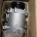A-Premium Air Conditioner AC Compressor with Clutch Compatible with Chrysler Sebring 2001-2003 & Dodge Stratus 2001-2003, 2.4L 2.7L