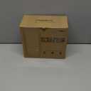 Aquach Double Wall Glass Cup 16oz 2pcs, Clear Insulated Coffee Drinking Glasses, Single Mouth/Double Body